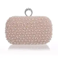 Dazzling Sequined Ladies Evening Clutch Bridal Wedding Ring Party Clutch  Purse