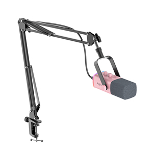 ไมโครโฟนแบบมีสายสำหรับสตรีมมิงแบบมีสาย RGB <span class=keywords><strong>XLR</strong></span> AM8T <span class=keywords><strong>fifine</strong></span> ไมค์บูมแขนปรับได้แบบไดนามิกสำหรับการเล่นเกม - Product Image 1