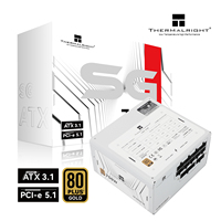 Thermalright TR-SG850 blanc modulaire 80PLUS or 850W 12V sortie PC alimentation longue vie silencieuse pour PC Smps Psu