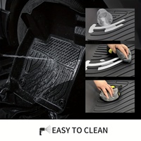 Nouveau KADDEN TPE tous temps 3D Logo personnalisé écologique anti-dérapant ensemble complet tapis de sol de voiture pour Tesla modèle 3/Y/X/S