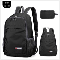 Nouveau sac à dos unisexe léger, pliable, portable, décontracté, pour la randonnée, les affaires, les activités de plein air, en polyester imperméable
