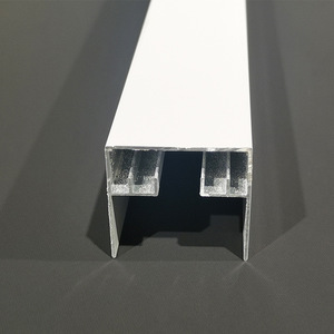 Persiana de Panal Blanca de Quinta Generación, Riel Lateral de Aleación de Aluminio, 6 Metros, Forma de U, Diseño Minimalista, Fácil Instalación - Product Image 3