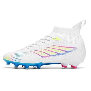 Scarpe da <span class=keywords><strong>Calcio</strong></span> FG da Uomo con Tacchetti Lunghi e Lacci, Modello Wing Completamente Nero - Product Image 4