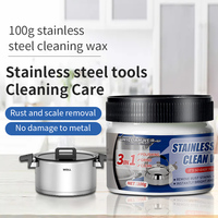 Pâte Nettoyante Inox Multi-Usages la Plus Vendue – Crème Efficace pour Casseroles et Ustensiles de Cuisine