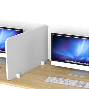 Con dimensión estándar Stock claro barrera de protección 48W <span class=keywords><strong>X</strong></span> 36 pulgadas habitación divisor escudo estornudo guardia de la escuela - Product Image 1