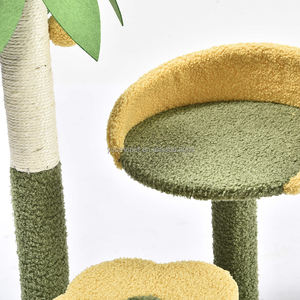 YOUME pohon palem untuk penggunaan dalam ruangan, pohon kucing kecil 63.5cm dengan pos Sisal dan mainan - Product Image 3