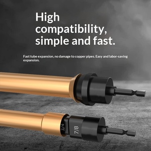 Espansore Elettrico 7 in 1 per Tubi in Rame, Attrezzo Svasatore Tipo Punta da Trapano, Testa di Espansione per Tubi HVAC e Refrigerazione - Product Image 4