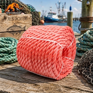 Cuerda <span class=keywords><strong>de</strong></span> PP, Cuerda <span class=keywords><strong>de</strong></span> Embalaje, Cuerda Marina, Cuerda <span class=keywords><strong>de</strong></span> Pesca, Cuerda <span class=keywords><strong>de</strong></span> Polipropileno <span class=keywords><strong>de</strong></span> 3 Hilos Retorcidos - Product Image 1