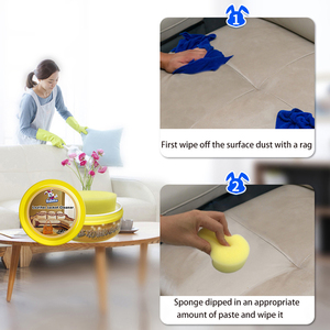 Huile de soin du <span class=keywords><strong>manteau</strong></span> Soin du <span class=keywords><strong>cuir</strong></span> de mouton Huile de veste noire Nettoyant tout usage - Product Image 6