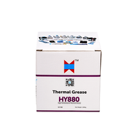 Pâte thermique pour processeur HY880 Series 1 kg 100 g, haute conductivité thermique, meilleure graisse thermique, composé de refroidissement pour processeur