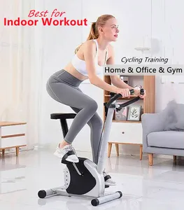 Mini design de cardio para treinamento, cardio para crianças e mulheres, ginásio em casa, exercício giratório, bicicleta