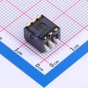 DSPV03LSGET DIP Switch SMD-6P,9x9mm Switch Piano Key Single Pole Single Throw 3 Gull Wing Type - Product Image 2