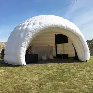 PVC açık kamp büyük şişme çadır reklam düğün cep ev kalmak yangın şişme çadır
