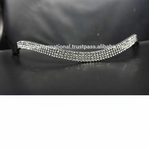 Banda duradera de cuero para cejas de 4 filas para productos de caballos ecuestres - Product Image 1