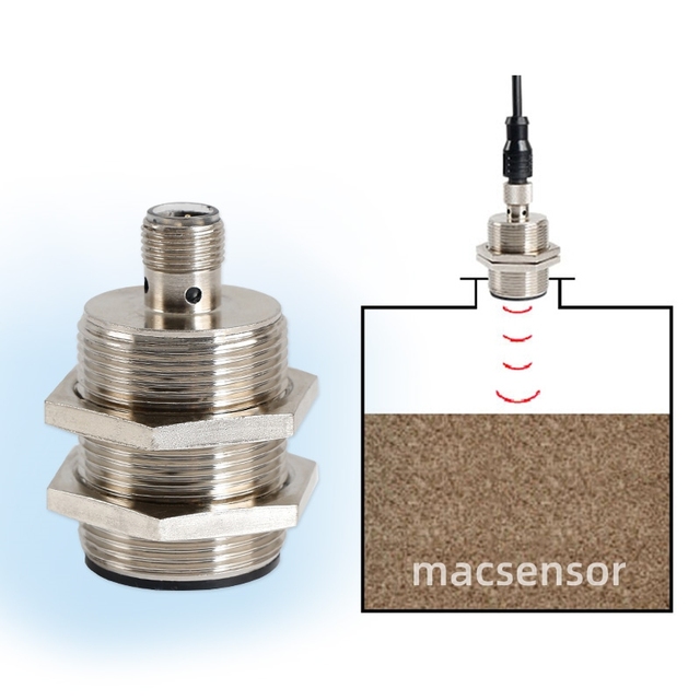 Macsensor Compact Millimeter Wave Radar Type Level Detector Sensor