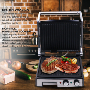 <span class=keywords><strong>Sandwichera</strong></span> con temperatura ajustable, máquina para hacer carne, 2800W, <span class=keywords><strong>precio</strong></span> de fábrica - Product Image 4