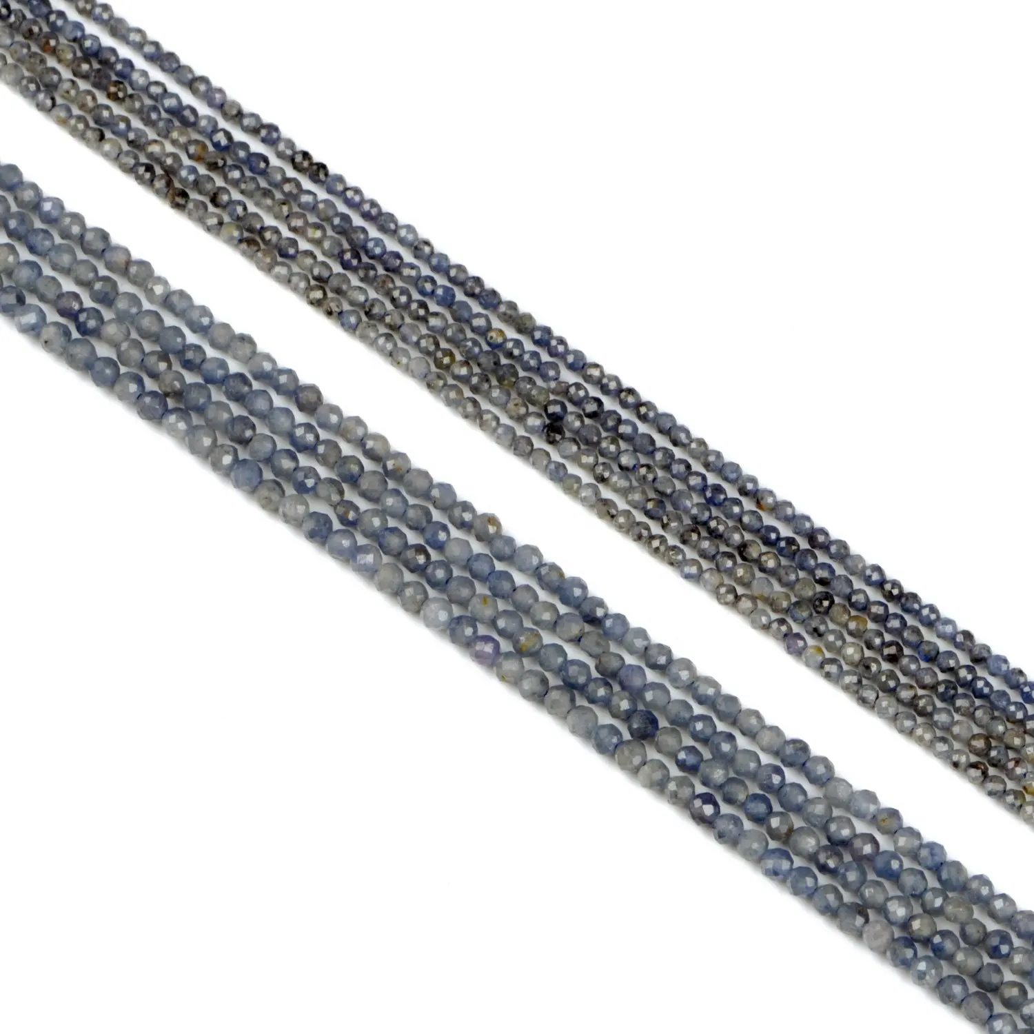 Сапфировые жесткие Бусины 2/3/4 мм Высокопроизводительные натуральные материалы декоративные бусины для изготовления ювелирных изделий ожерелье браслет