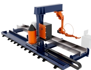 Station de travail robotisée intelligente et automatique pour soudage TIG à 7 ou 8 axes avec bras articulé - Product Image 1