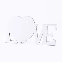 Cadre photo LOVE en bois MDF RubySub Cadre photo MDF personnalisé pour la Saint-Valentin