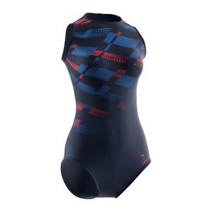 Maillot de bain une pièce professionnel pour femme avec résistance avancée au chlore et design aérodynamique pour une efficacité de natation maximale - Product Image 3