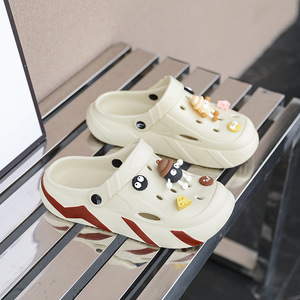 Sandalias Planas con Suela de EVA, Transpirables, Perforadas, Antideslizantes, Cómodas, Multicolores, para Mujer y Hombre, para Uso en Exteriores - Product Image 3