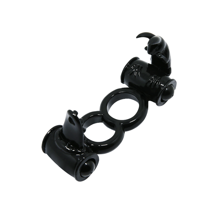 Vibrating Cock Ring with Clit Stimulator - Soft Silicone Penis Ring for  Enhanced Pleasure | Sex Toys for Men & Women