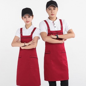 Delantales Unisex Ajustables de Lona de Poliéster/Algodón Personalizados para Cocina, Chef, Camarero, Camarera, Bartenders, Restaurante, Bar, Uniforme de Trabajo - Product Image 6