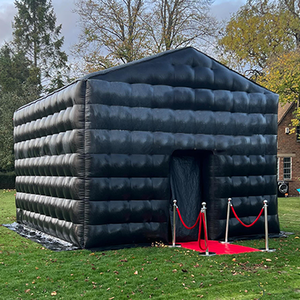 Tente d'inflation tente disco commerciale arrière-cour événement fête noir gonflable boîte de nuit sauter boîte de nuit gonflable jouer maison - Product Image 5