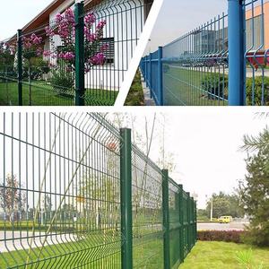 محيط السياج 3d السلك الأخضر السياج ملموسة سياج العفن 3d - Product Image 6