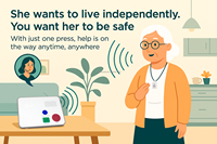 Système de maison intelligente pour personnes âgées avec communication bidirectionnelle |   Mise en place de services de soins à domicile et de télésanté |   Intégration transparente du centre d'appels