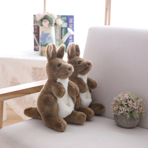 Jouets en peluche mignons <span class=keywords><strong>kangourou</strong></span> <span class=keywords><strong>maman</strong></span> et bébé CE/ASTM, animaux en peluche personnalisés, jouet en peluche pour bébé - Product Image 5
