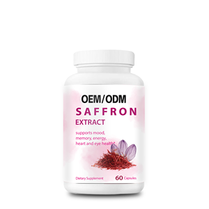 OEM/ODM/OBM Vegan <b>Saffron</b> Extract Capsules Support Healthy Appetite Control Mood Booster Eye Health <b>Saffron</b> <b>Supplement</b> Capsules - Product Image 2