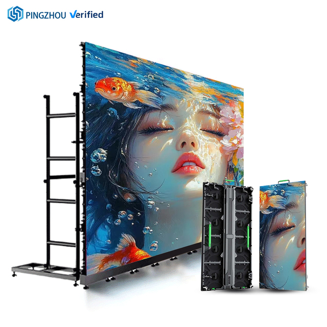 Outdoor Rental LED Display P2.6 P2.9 P3.9 500x500mm IP65 Waterproof Movable Video Wall for Stage Show