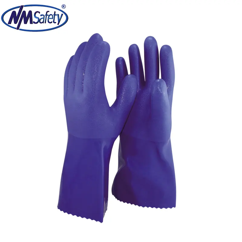 NMSAFETY Free Samples PPE Factory/Fish Washing Gloves For Fish/Long PVC Gloves For Chemical/Waterproof Fishing Gloves Custom