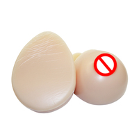 Formes de seins réalistes en silicone, grandes formes de seins en silicone pour cosplay, remplis de silicone pour femmes transgenres