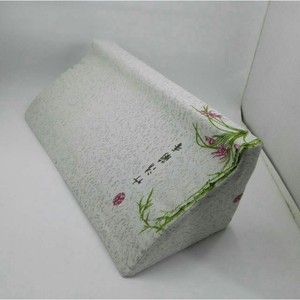 Almohada de esponja en forma de R para enfermería, 50x25x15cm, de bambú, reutilizable, para masaje y volteo, almohada antiescaras - Product Image 2