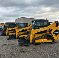 Chargeuse compacte ST230V à faible consommation de carburant pour travaux lourds, équipement de construction pour la location, démolition, préparation des terrains et travaux en bord de barrage