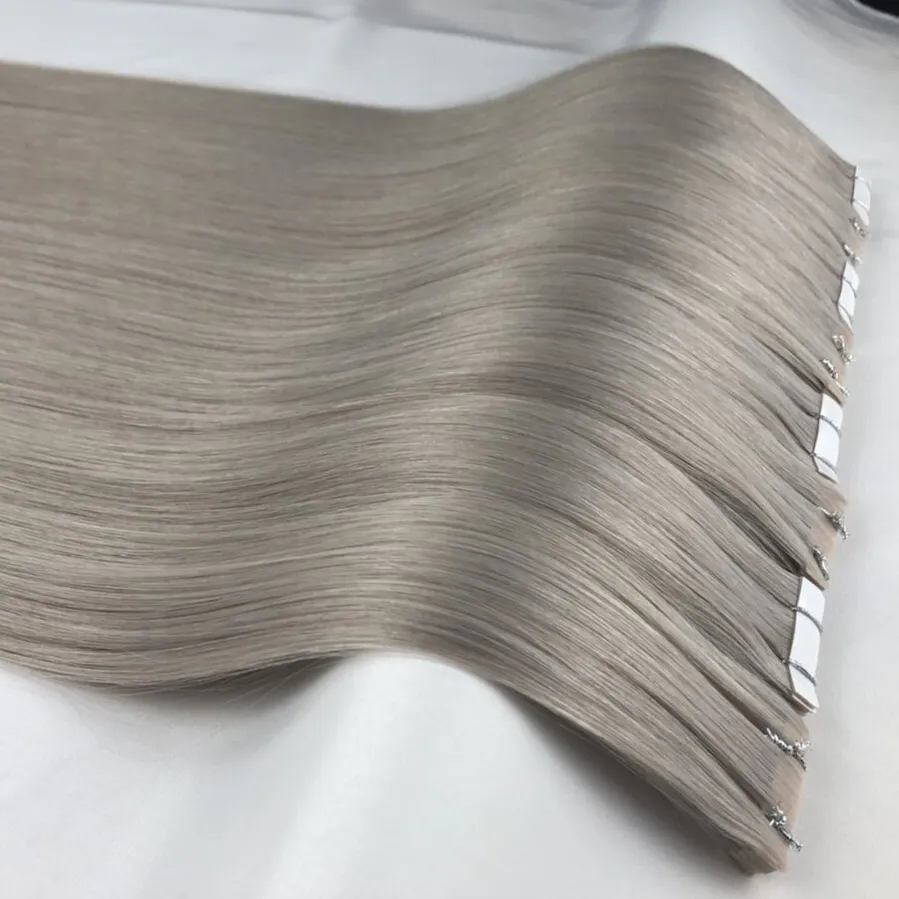 Ruikang Injection Tape Wholesale Hot Style Top Quality Raw Virgin Human Hair Extensions