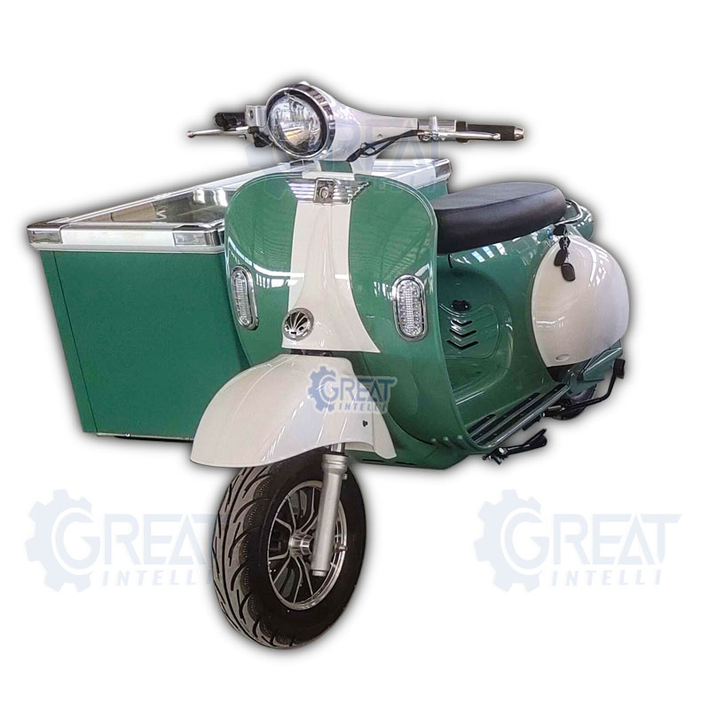Piaggio Ape 50 Electric Tricycle for Food Beverage