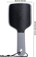 Lime à pied double face réutilisable en forme de U écologique pour les fissures au talon