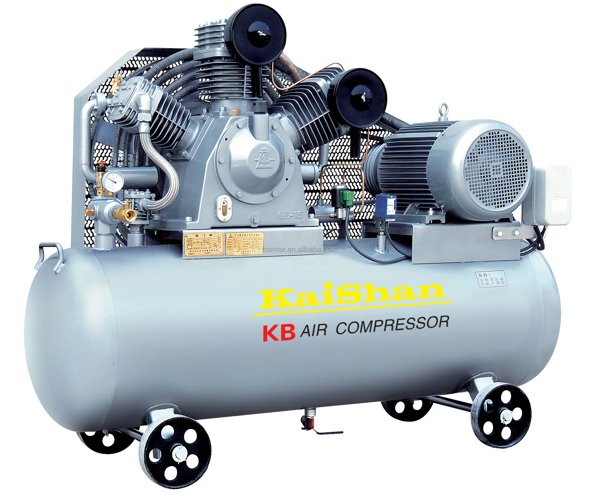 Kb15 Hogedruk 30bar Industriële Machine Zuiger Luchtcompressor 15kw 20pk Laag Geluid