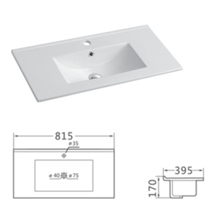 <span class=keywords><strong>Lavabo</strong></span> Industriale Rettangolare Sottile di Varie <span class=keywords><strong>Dimensioni</strong></span> per <span class=keywords><strong>Bagno</strong></span>, per Uso in Appartamento, Resistente all'Acqua, Garanzia di 3 Anni - Product Image 1