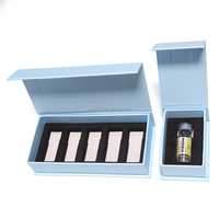 Étiquette personnalisée pour petits flacons BL-049, conception d'étiquettes laser, autocollant holographique argenté, étiquette pour flacon de 3 ml et boîte