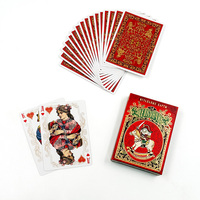 Cartes à Jouer Personnalisées Noël Théâtre Ballet Art Deck Cartes de Poker Cadeau Design Personnalisé Impression OEM Fournisseur d'Usine