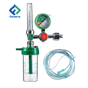 Regulador de presión de oxígeno médico portátil de alto flujo CGA870 medidor de flujo de oxígeno 0-70LPM regulador - Product Image 4