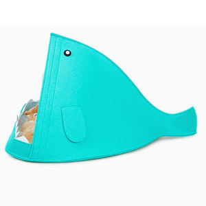 Mydays Outdoor Groothandel Custom Warm Grappig <span class=keywords><strong>Shark</strong></span>-Vormige Comfortabele Hond Tent Bed Huis - Product Image 5