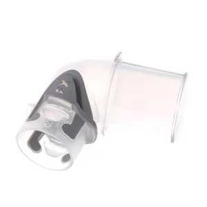 KyrenMed Connecteur coudé de remplacement pour <span class=keywords><strong>Resmed</strong></span> Mirage FX Connecteur de coussin de tube CPAP pivotant Adaptateur de tube de masque CPAP - Product Image 6