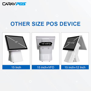 15.6 Inch 11.6 Inch Dual Screen 4G Android <strong>Pos</strong> Terminal Machine with Printer 58mm 80mm - Product Image 4