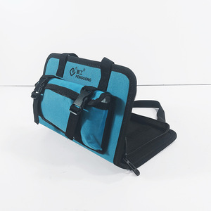 Portable <b>Tool</b> <b>Bag</b> Handheld Zipper Closure Oxford Cloth Top Handle Blue Color 095 099 - Product Image 3