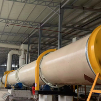Sécheur rotatif à tambour unique à haute efficacité pour l'élimination de la poussière par cyclone, usage industriel, YGHG2.0X24m, avec certification CE en Tunisie et au Maroc